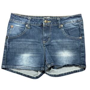 HUDSON Girls Denim Shorts Stretchy Size 16